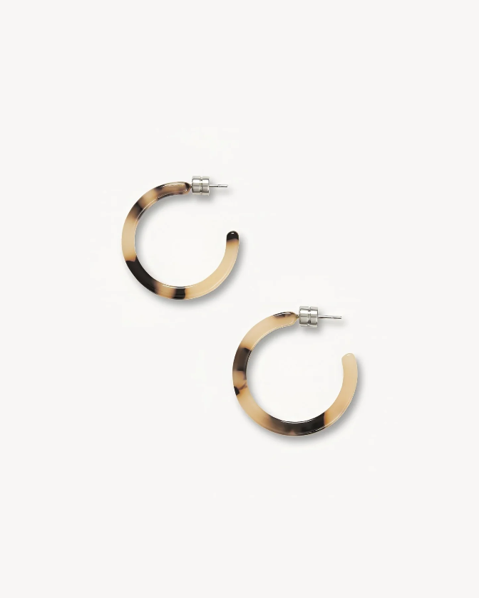 Machete Earrings Mini Hoops