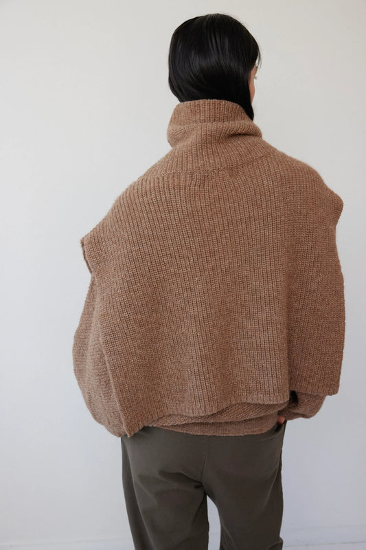 Wol Hide Rib Poncho