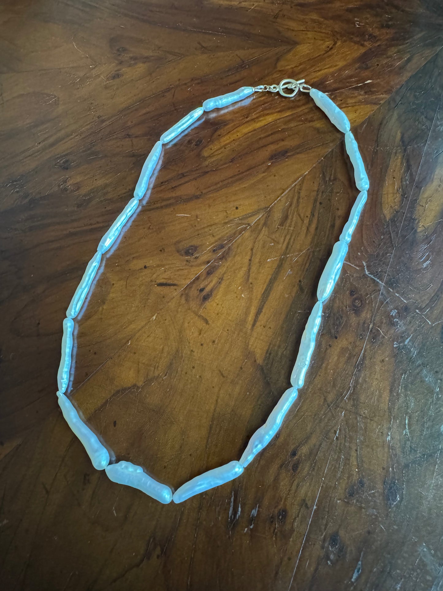 Leili Kasraie Stick Pearl Necklace