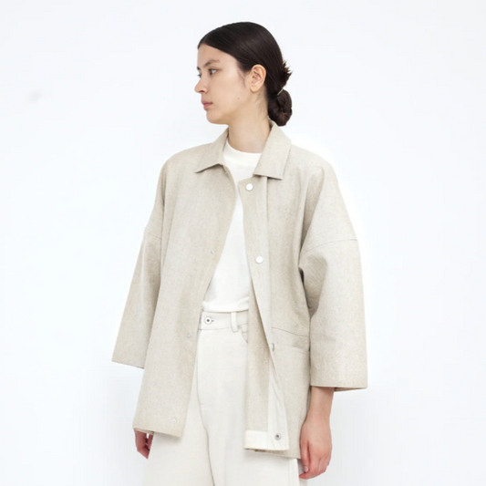 7115 by Szeki Pockets Chore Coat