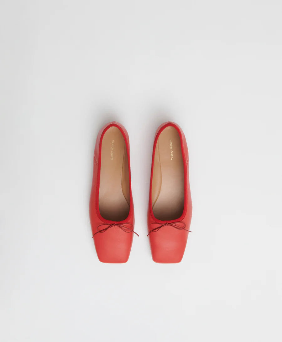 Mansur Gavriel Square Toe Ballerina