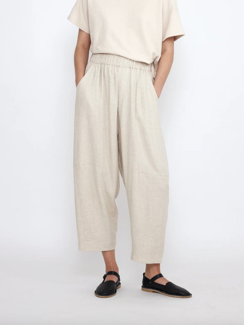 7115 by Szeki Barrel Leg Trouser