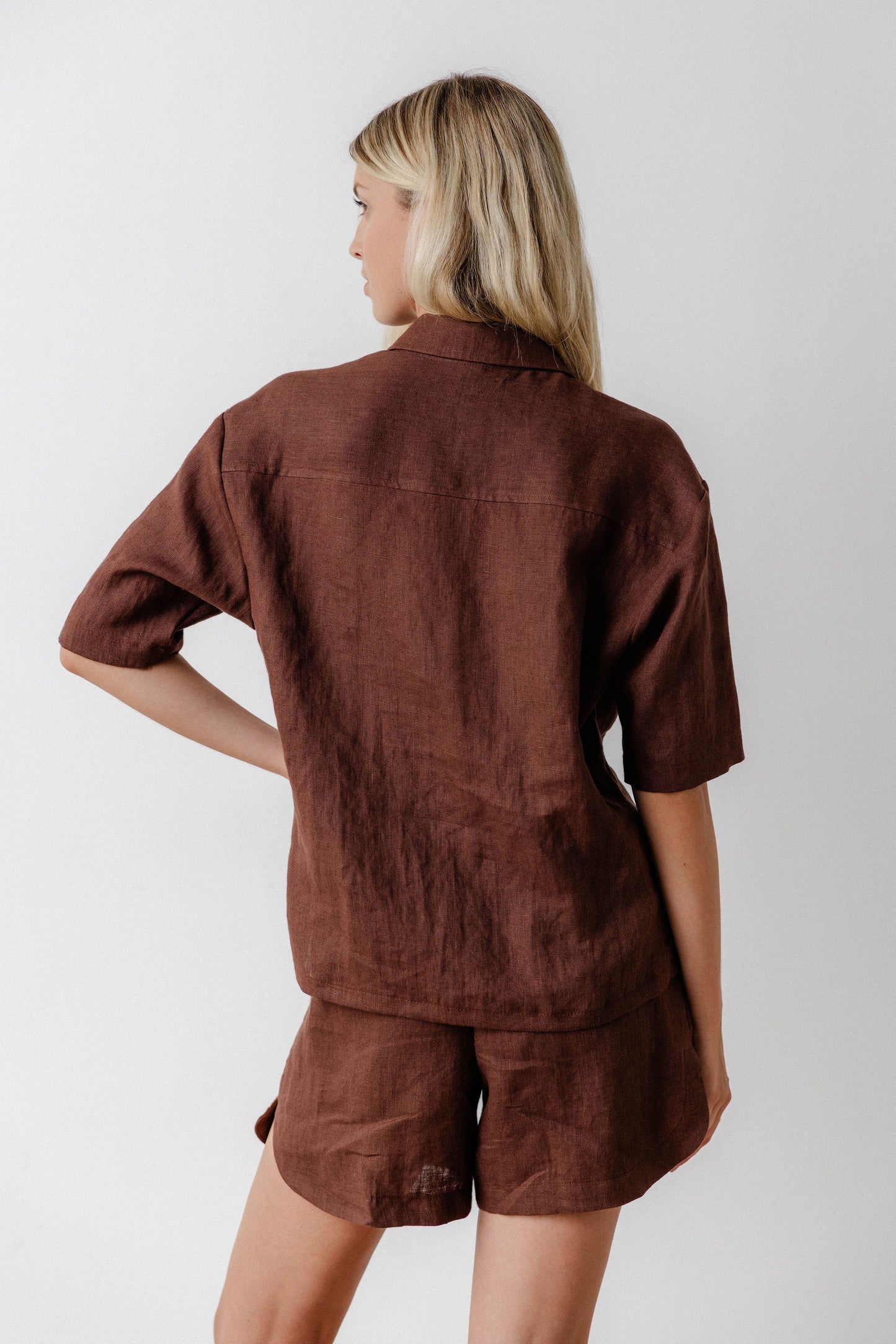 Camp Shorts in Linen