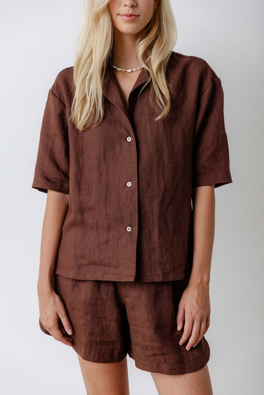 Rush Blouse Short Sleeve Blouse