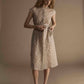 June Dress in Cotton Window Pane