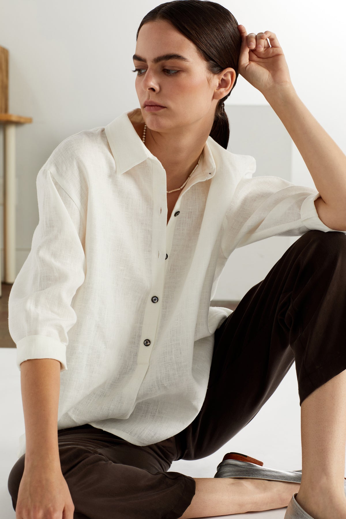 Alison Pop-over Blouse