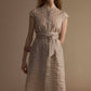 June Dress in Cotton Window Pane