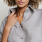 Sandra Blouse in Linen