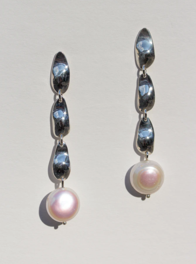 Leili Kasraie Pearl Droplet Earring