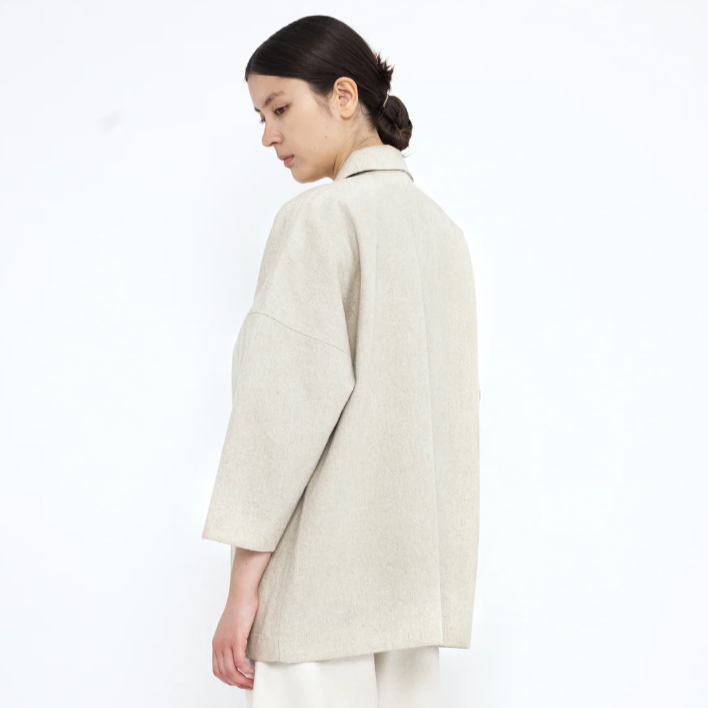 7115 by Szeki Pockets Chore Coat