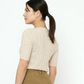 7115 by Szeki Ribbed Short Sleeves