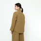 7115 by Szeki Textured Pockets Blazer