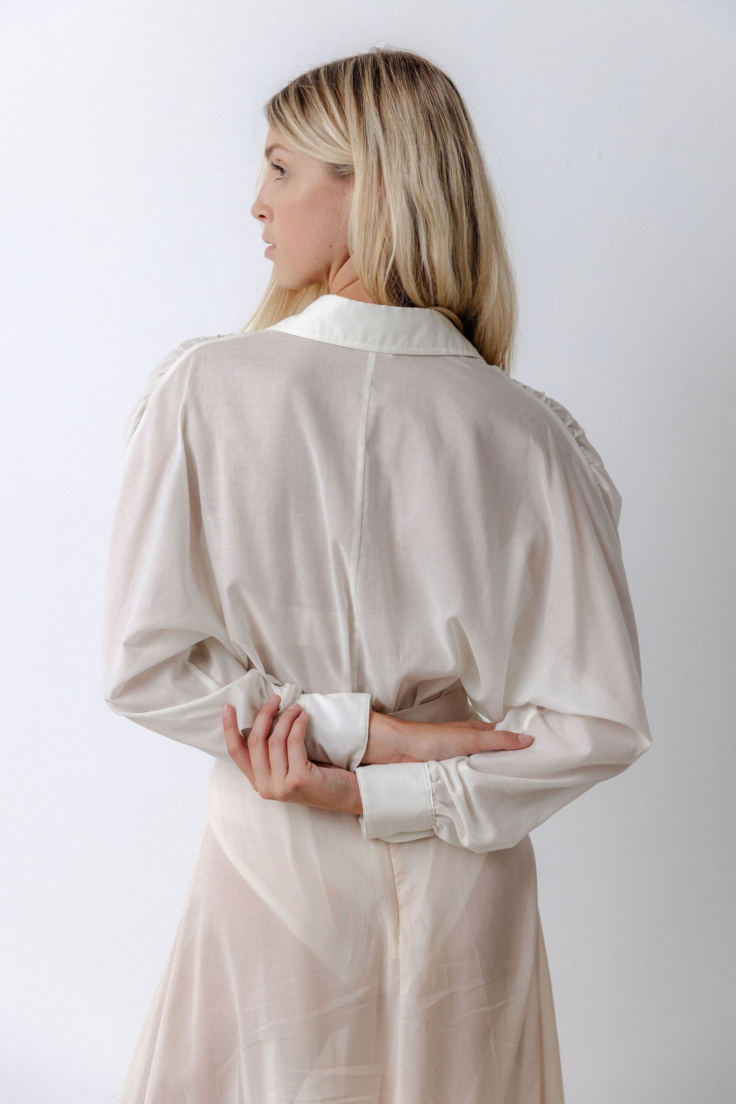 Vera Collared-shirt Bodysuit