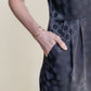 Cam Dress Silk Polka Dot