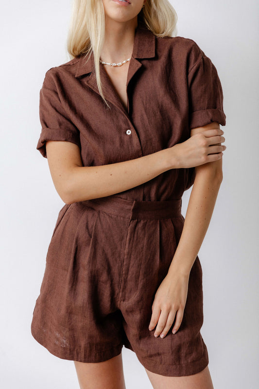 Rush Blouse Short Sleeve Blouse