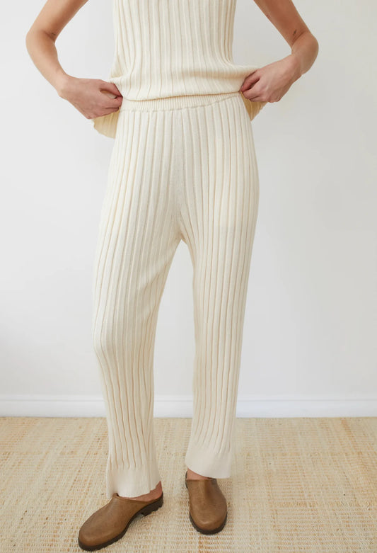 Wol Hide Slim Rib Pant