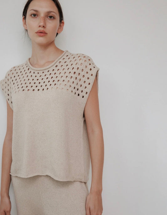 Wol Hide Pointelle Vest