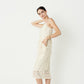 Cam Tank Dress in Cream Lace. Made in Atlanta, ethically and sustainably, by slow fashion designer Megan Huntz. 