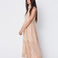 Sonny Dress in Italian Silk Chiffon with Cotton Rope Embroidery. Made in Atlanta, ethically and sustainably, by slow fashion designer Megan Huntz. 