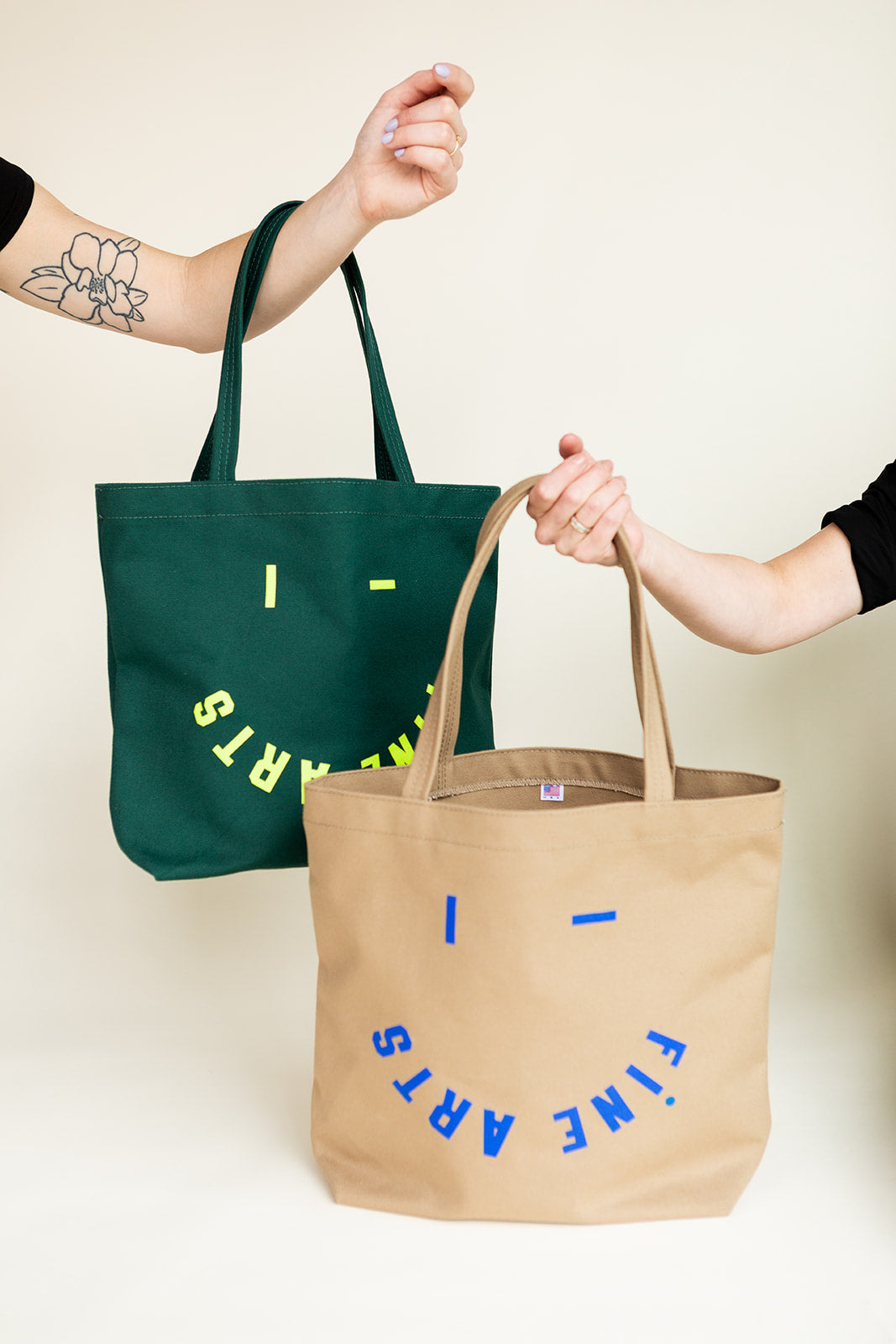 Fine Arts Wink Tote Bag